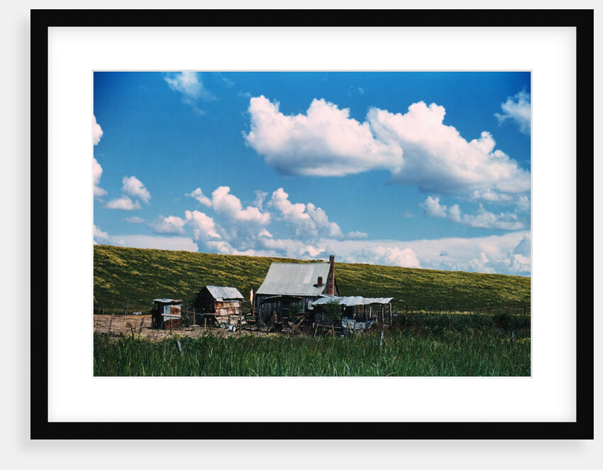 Sharecropper's Homestead by Anonymous