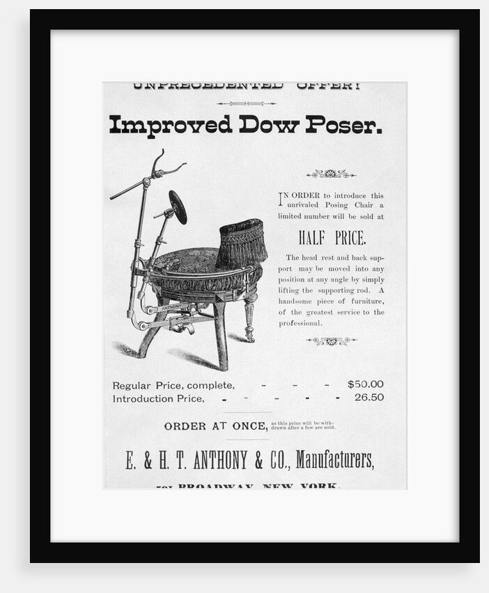Photo Studio Equipment Advertisement by Anonymous