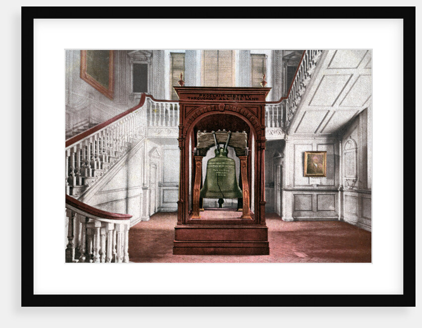 Liberty Bell Inside Independence Hall by Anonymous