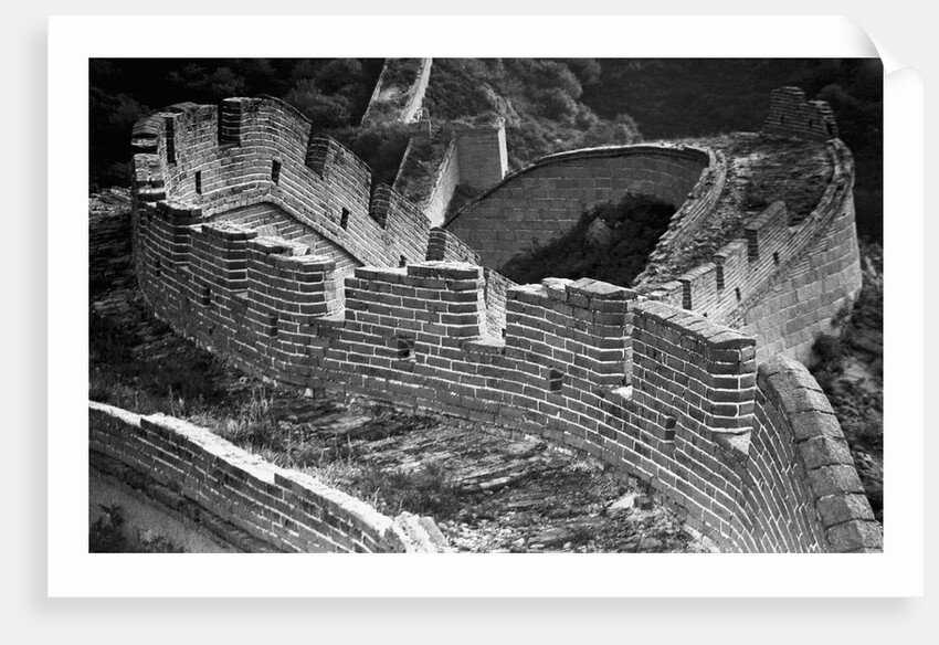 Section of the Great Wall in by Anonymous