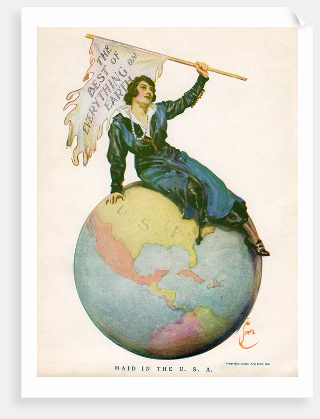 Maid in the U.S.A. Illustration by Anonymous