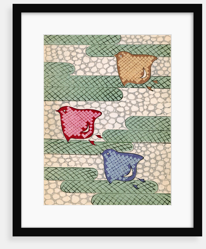 Illustration of Abstracted Birds by Anonymous