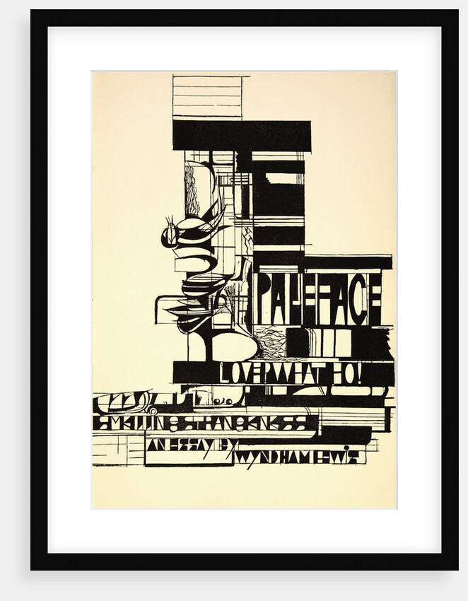 Design for Paleface by Wyndham Lewis