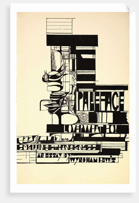 Design for Paleface by Wyndham Lewis