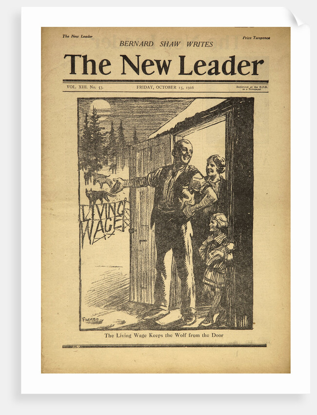 Cover Illustration of The New Leader by Anonymous