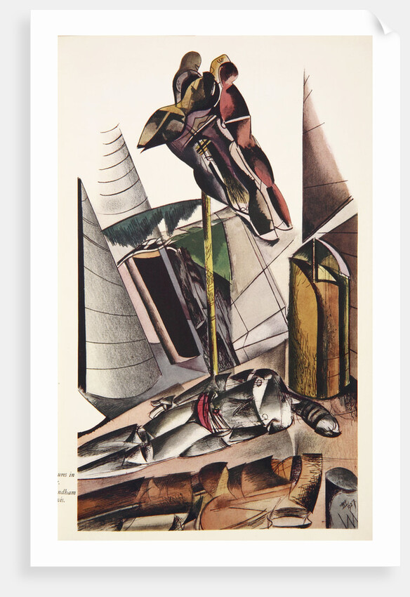 Illustration from The Enemy by Wyndham Lewis