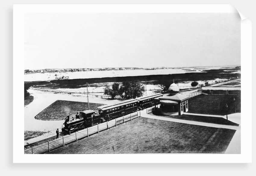 Long Island Railroad Station by Sheepshead Bay