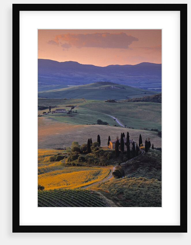 Val d'Orcia by Anonymous