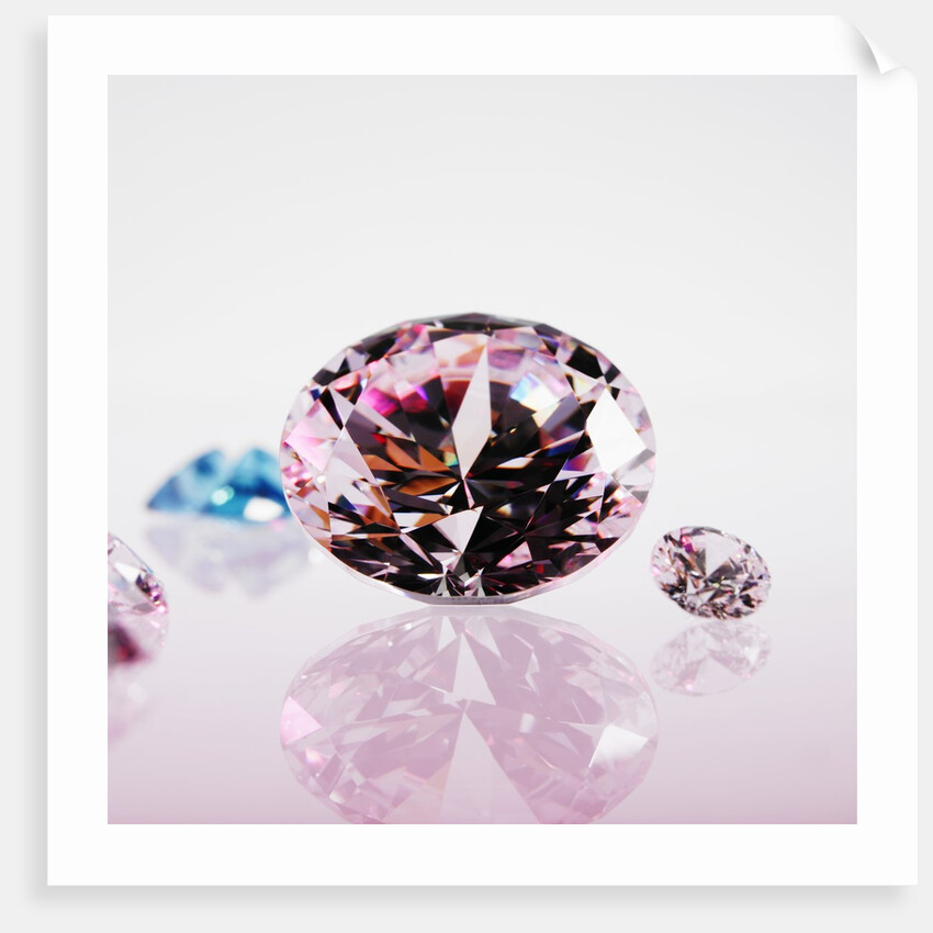 Pink Jewel by Anonymous