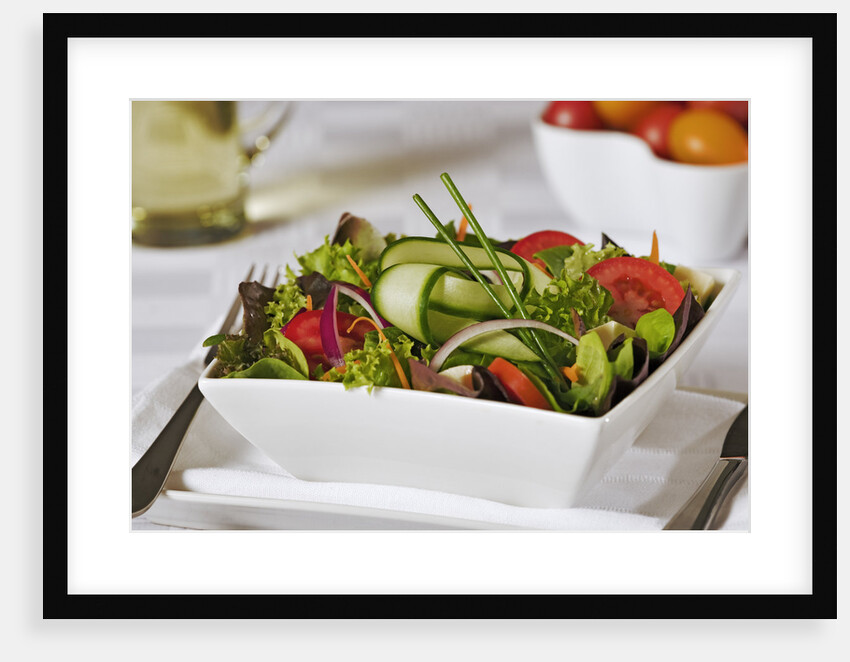 Green Salad in Bowl by Anonymous