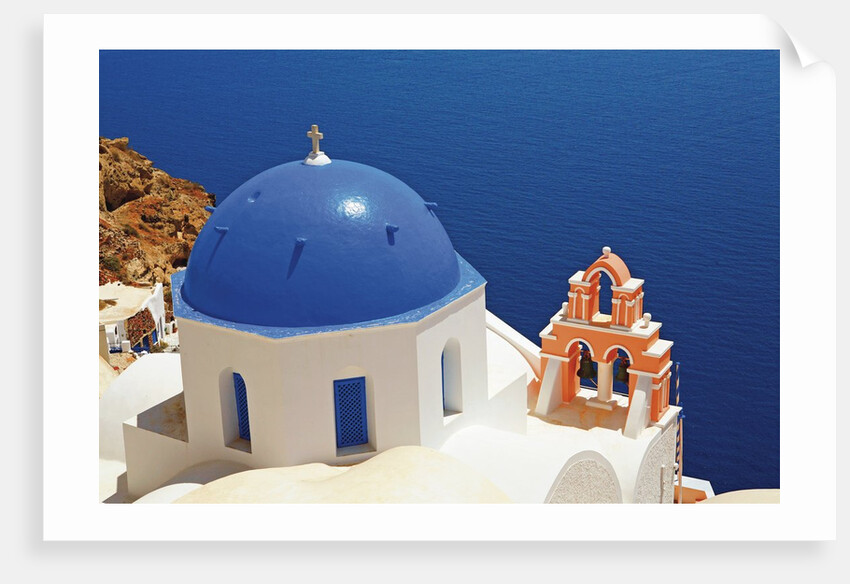 Church Overlooking the Aegean by Anonymous