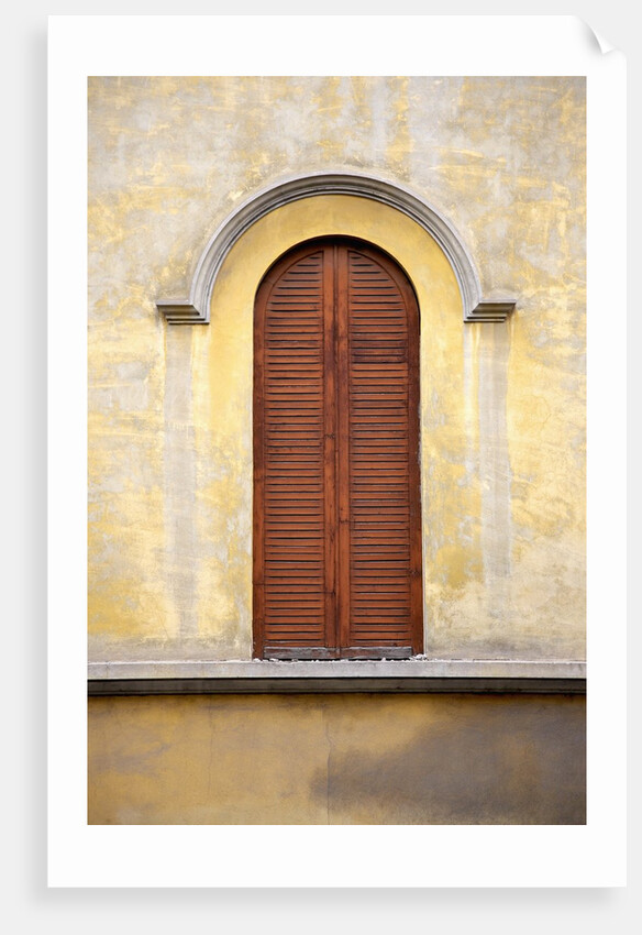 Shutters on Building Facade by Anonymous