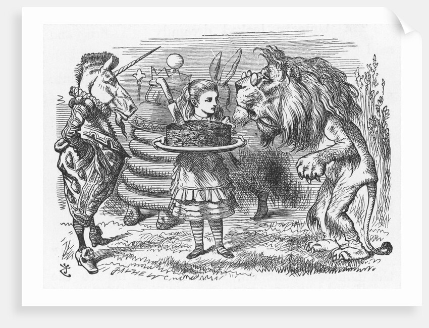 Alice and the Unicorn by Anonymous