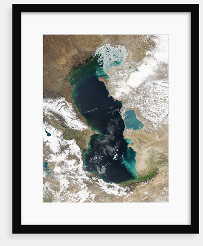 Ice Covering Northern Portion of the Caspian Sea by Anonymous