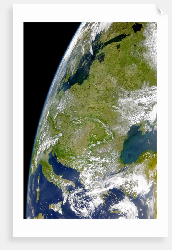 Clear Sky Over Eastern Europe by Anonymous