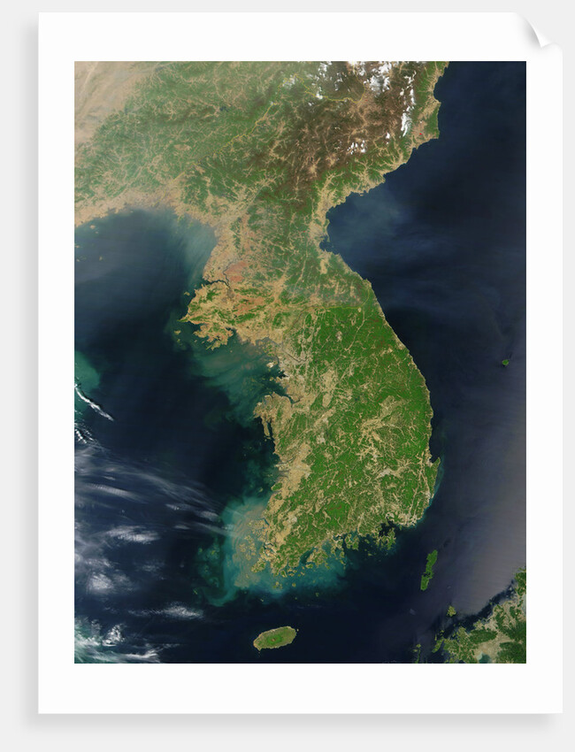 Korean Peninsula by Anonymous