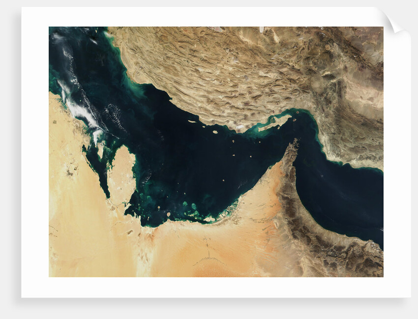 Persian Gulf Around the Strait of Hormuz by Anonymous