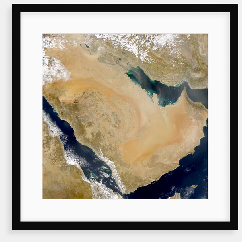 Dust Storm Over Arabian Peninsula and Persian Gulf by Anonymous