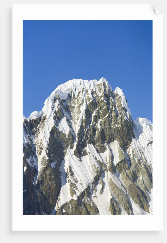Snow Cornices on Mountain by Anonymous
