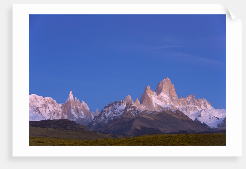 Fitzroy Massif in Los Glaciares National Park by Anonymous