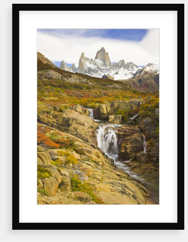 Waterfalls Cascading over Rocks near Fitzroy Range by Anonymous