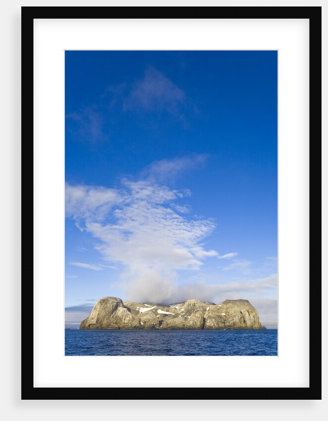 Morning Fog Over Small Rocky Island at South Shetland Islands by Anonymous