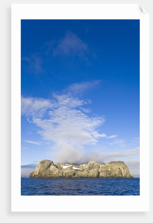 Morning Fog Over Small Rocky Island at South Shetland Islands by Anonymous
