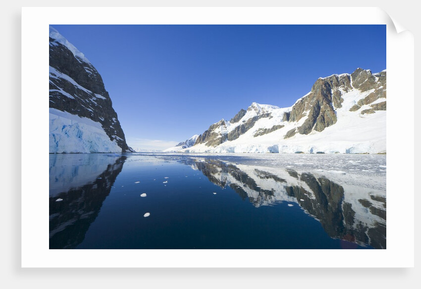 Coastal Mountains Bordering Gerlache Strait by Anonymous