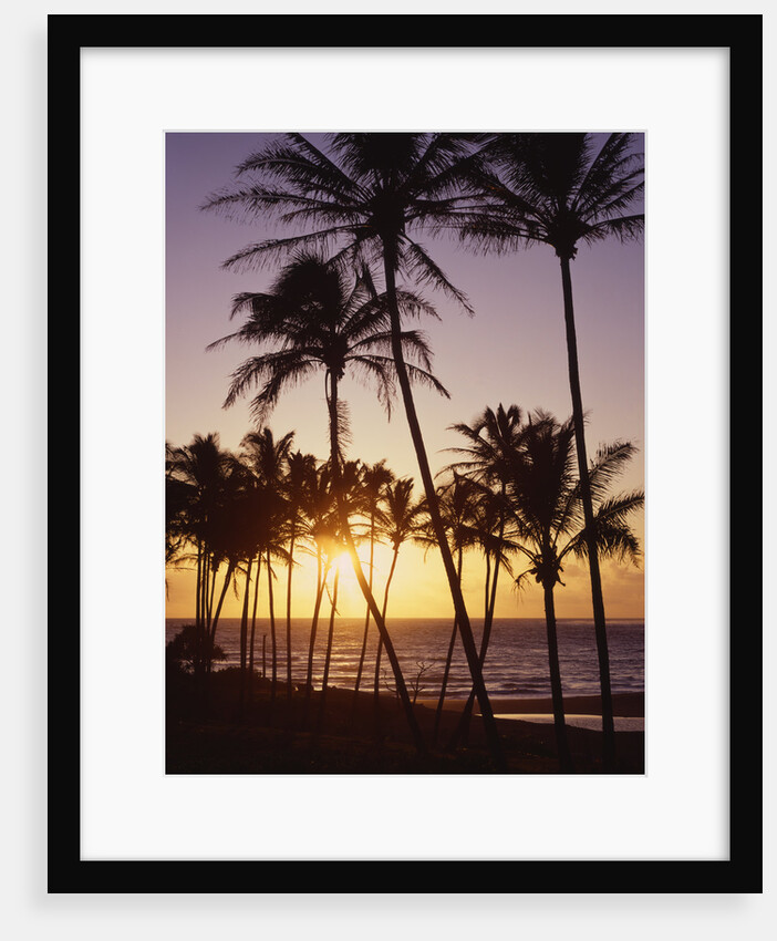 Sunset at Kihei Beach by Anonymous