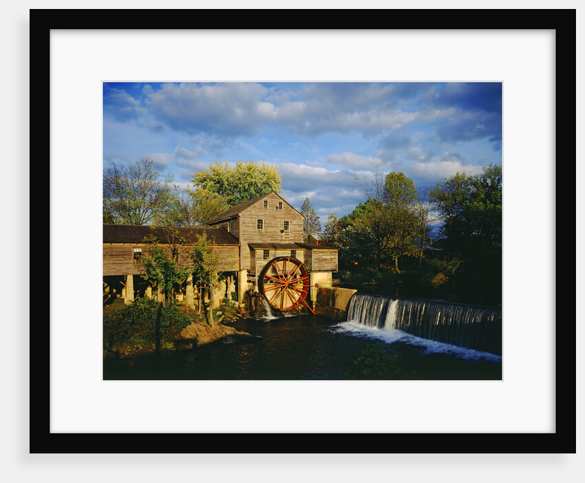 Old Grist Mill by Anonymous