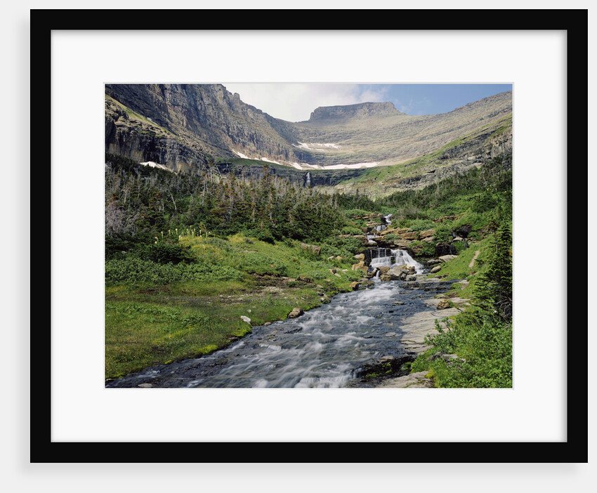 Lunch Creek Falls by Anonymous