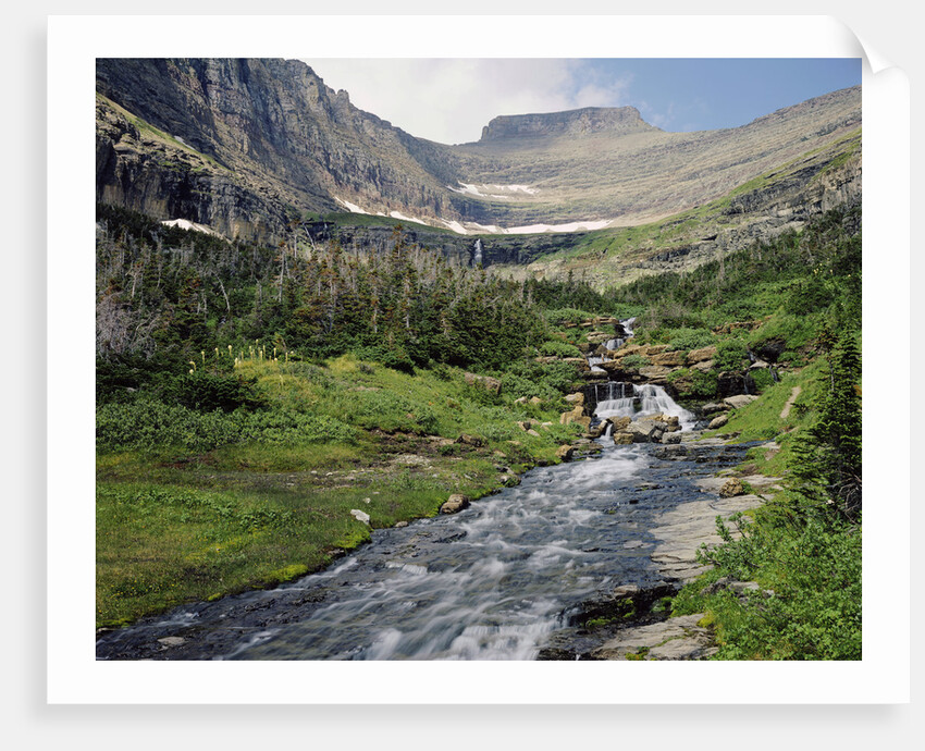 Lunch Creek Falls by Anonymous