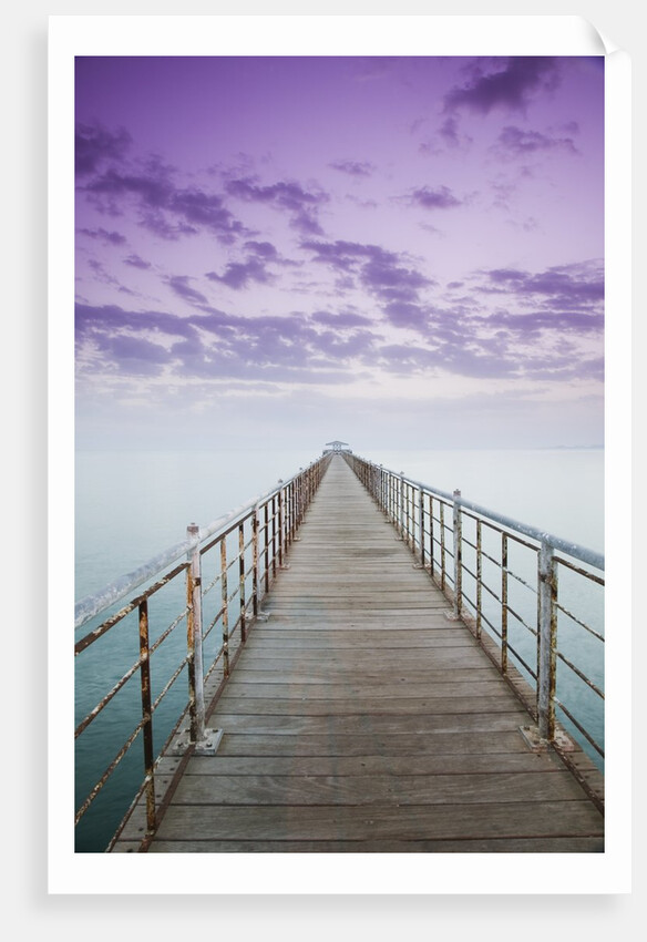 Pier Jutting Out into the Persian Gulf by Anonymous