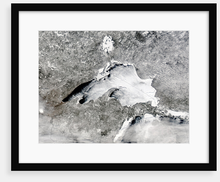 Severe Winter Covers Lake Superior in Sheets of Ice by Anonymous