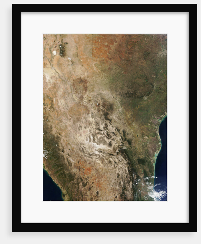 Sierra Madre Oriental Mountains in Texas and Northern Mexico by Anonymous