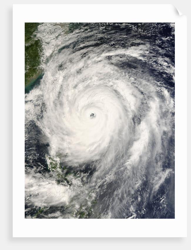 Typhoon Krosa Headed Toward Taiwan by Anonymous