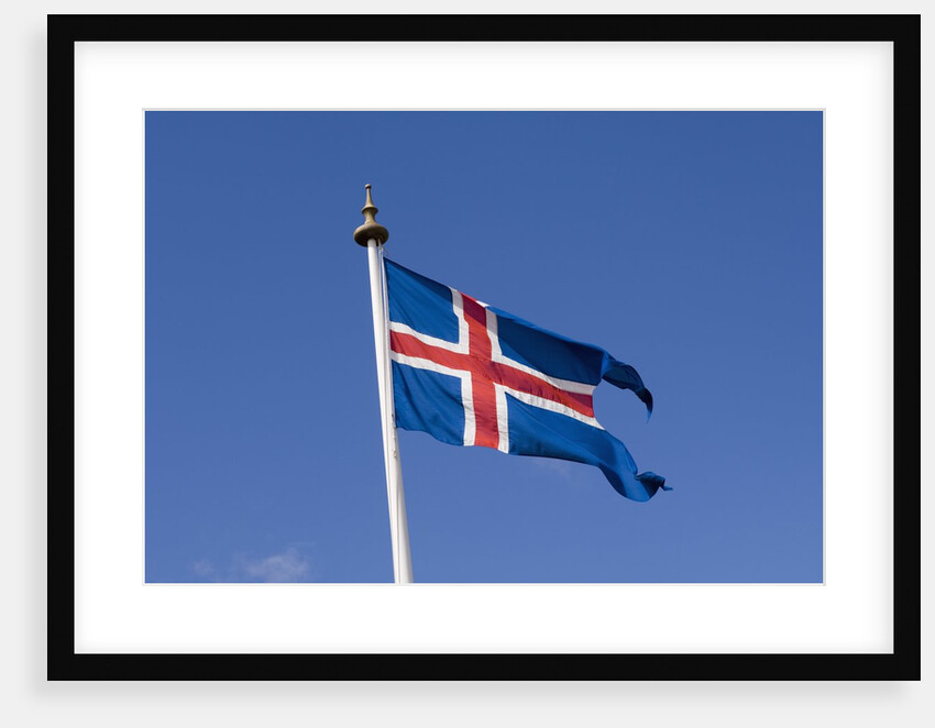 Flag of Iceland by Anonymous