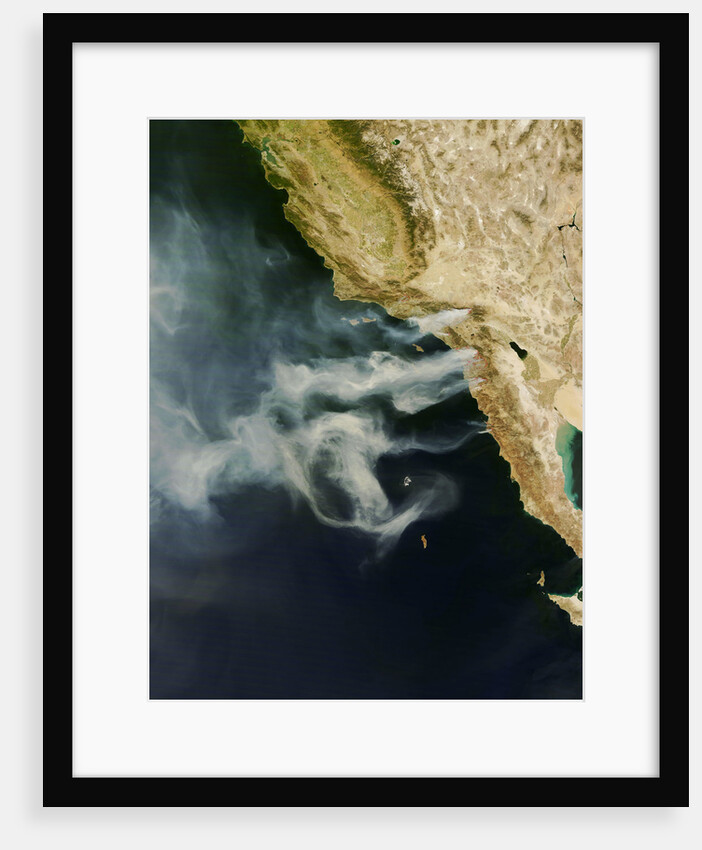Fires Burning in Southern California by Anonymous