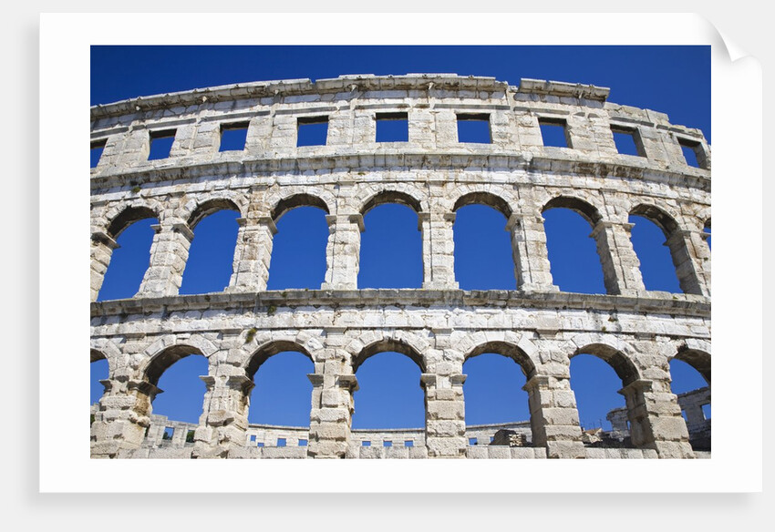 Roman Amphitheater in Pula by Anonymous