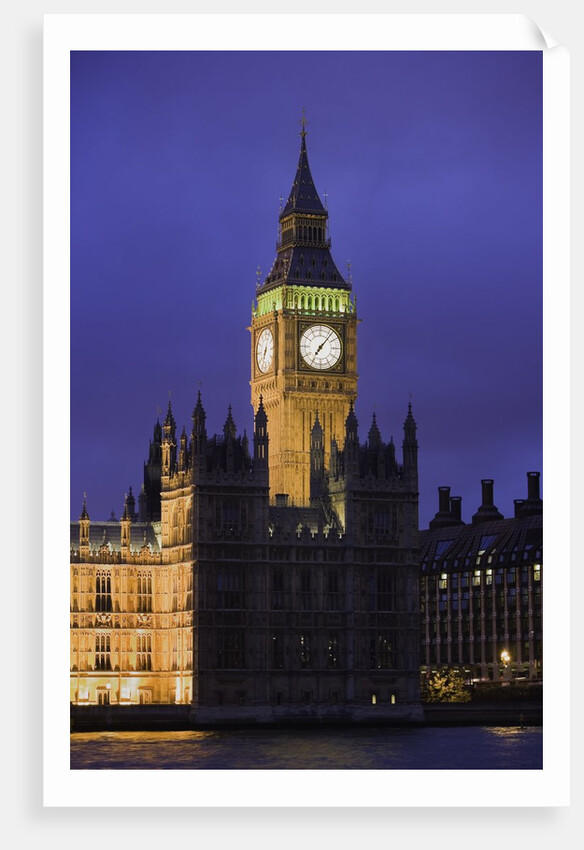 Big Ben Clock Tower by Anonymous