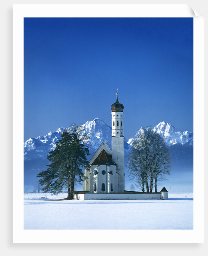 St. Coloman Church in Bavaria by Anonymous