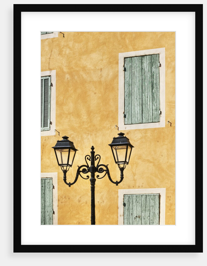 Street Light and Typical Provencal Architecture in Orange by Anonymous