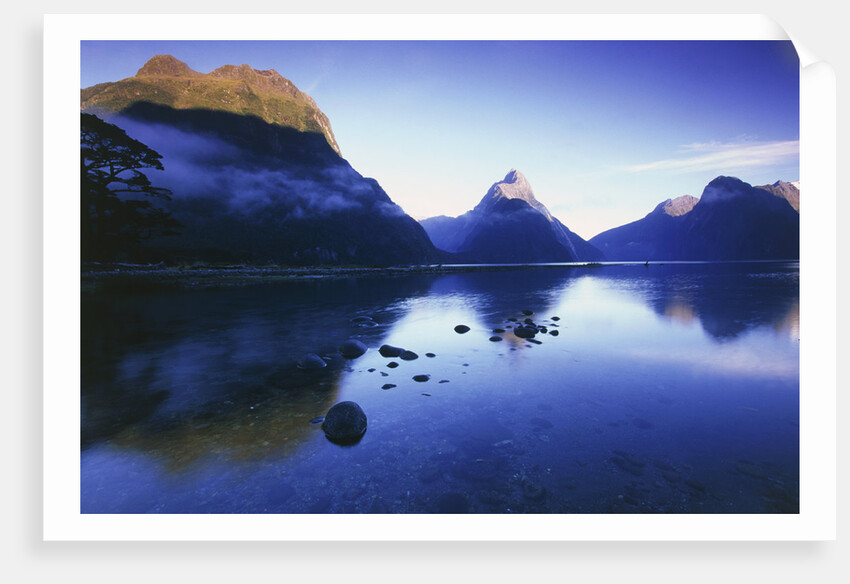 Milford Sound in New Zealand by Anonymous