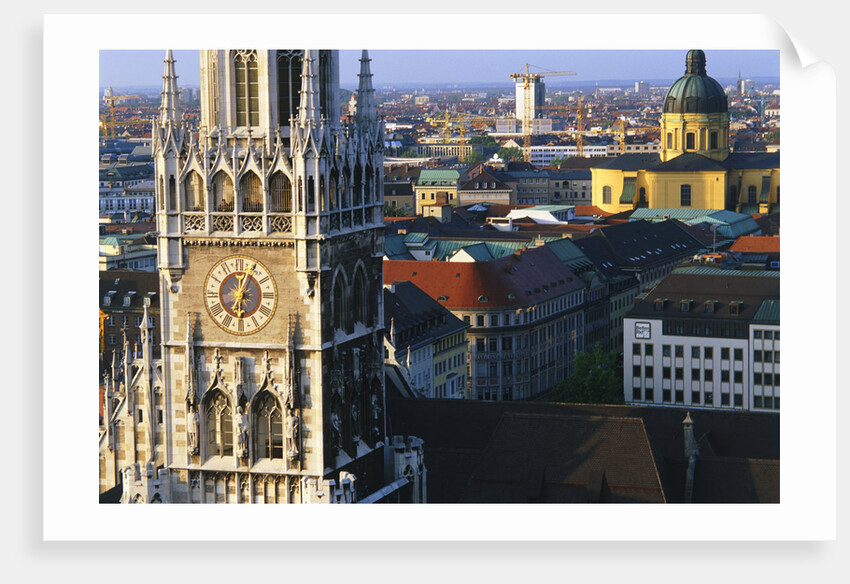 Town Hall Steeple in Munich by Anonymous