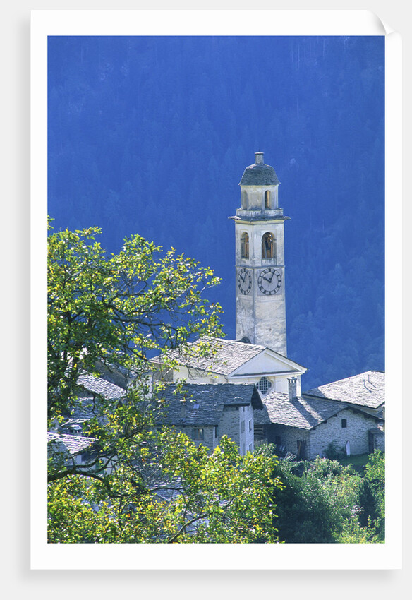 Tower in Soglio by Anonymous