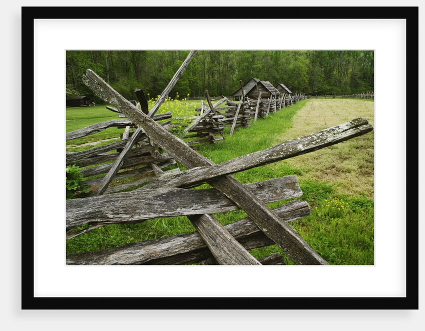 Pioneer Homestead Exhibit at Great Smoky Mountains National Park by Anonymous