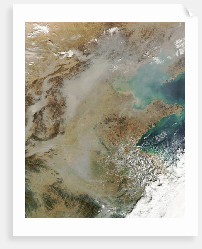 Thick Smog Over China by Anonymous