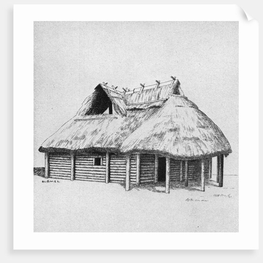 East Germanic farm from Vehlow in the Prignitz by Anonymous