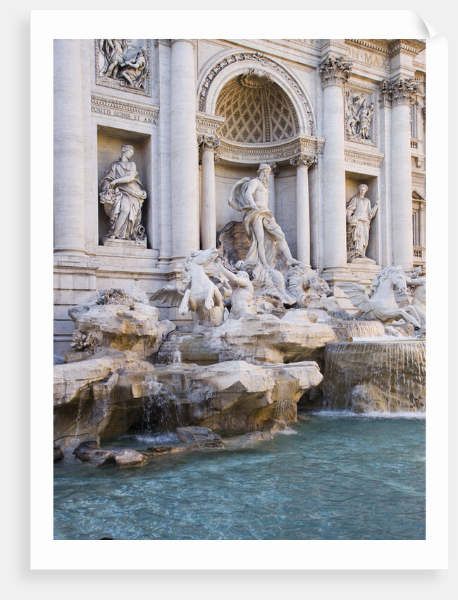 Trevi Fountain by Anonymous