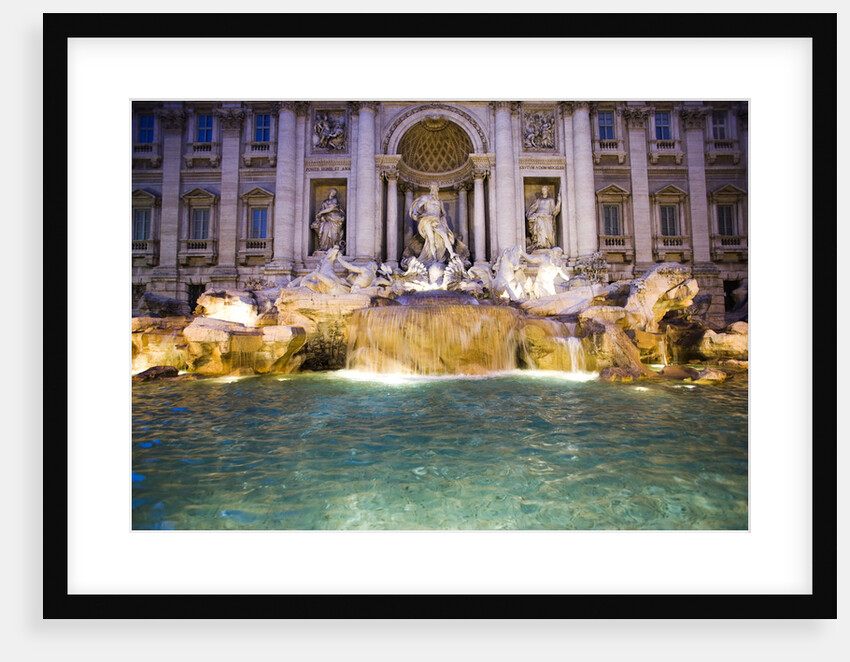 Trevi Fountain by Anonymous